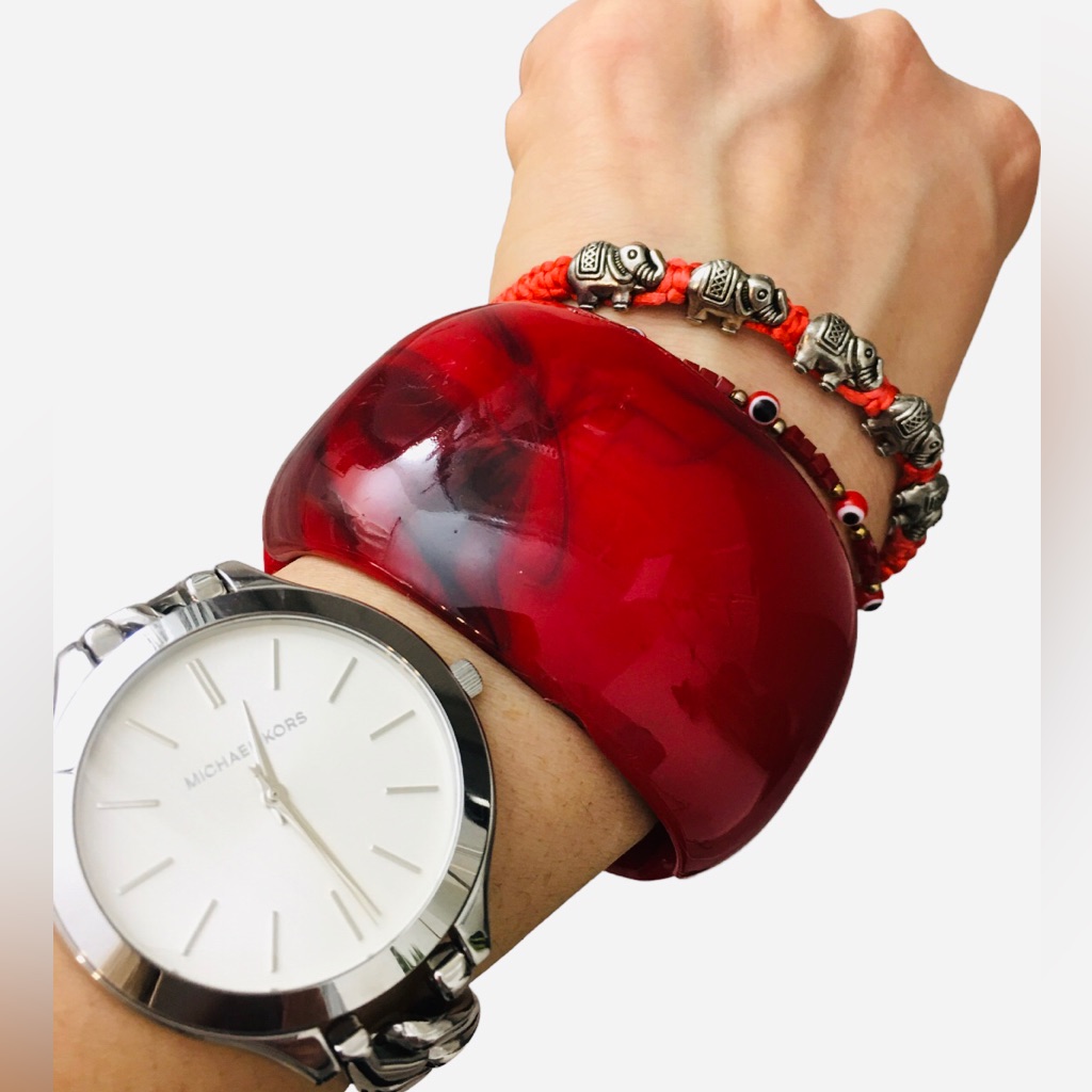 Red/Black Bangle